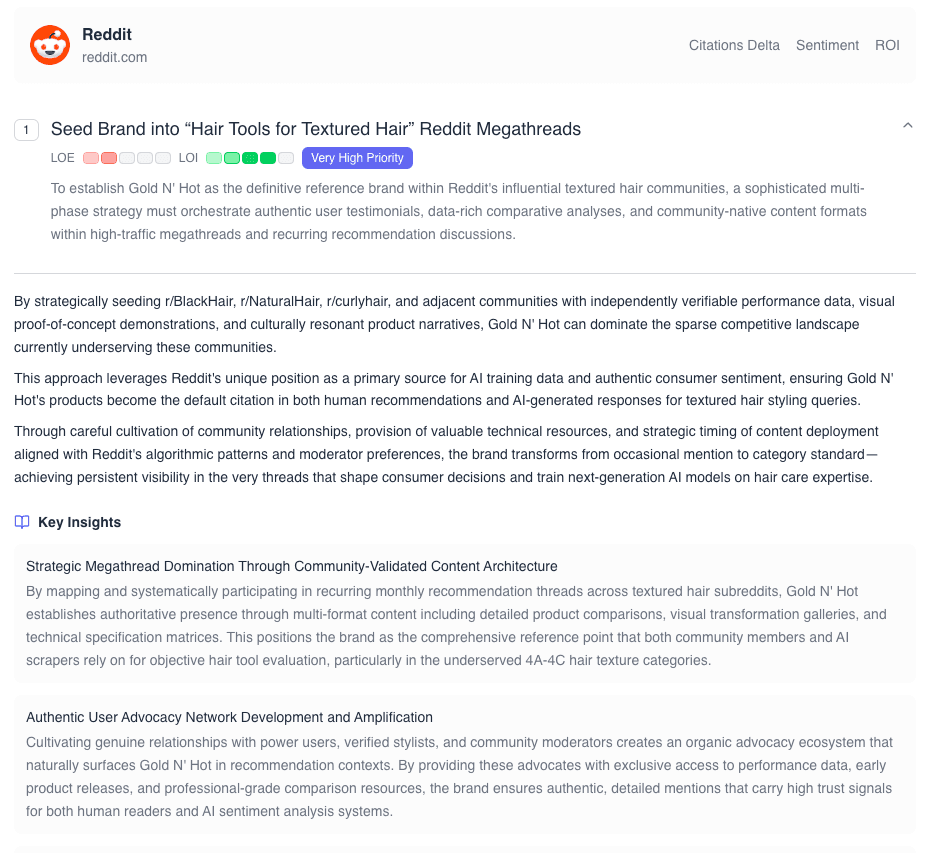 Optimization Opportunity with Impact